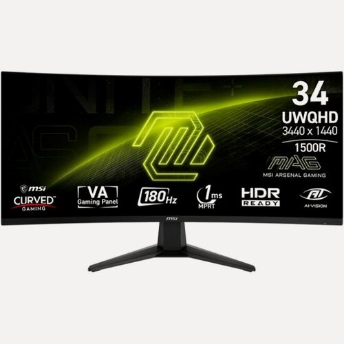 Изображение товара Монитор Msi MAG 346CQ 34" Black (9S6-3DD71M-016)