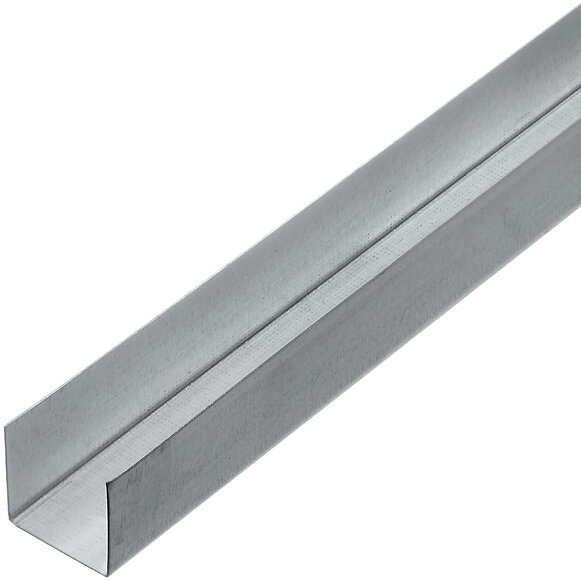 Профиль потолочный направляющий ПП 28х27мм (15м) толщина 06мм для гипсокартона класс эксперт