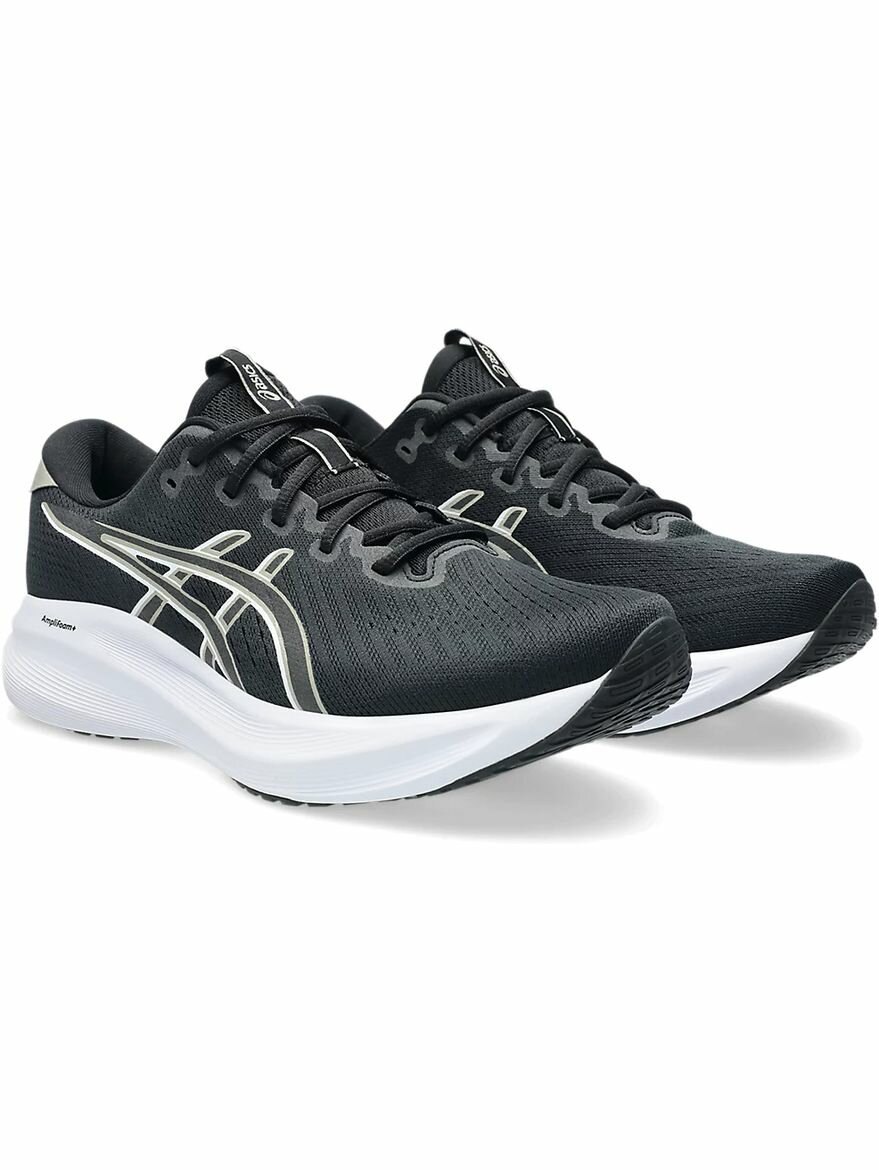 Кроссовки ASICS GEL-EXCITE 11, полнота F, размер 9.5 US, черный, белый — фото 1