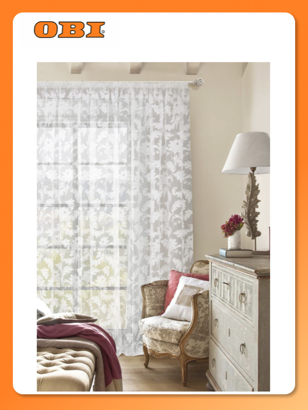 Штора на тесьме 