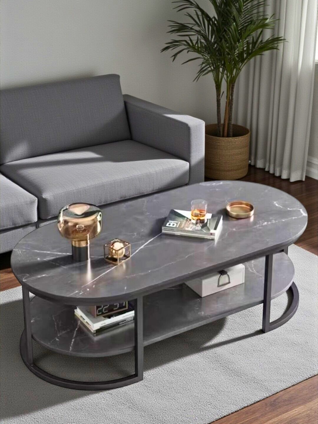 Комнатный журнальный стол, кофейный, складной, минималистичный, обеденный журнальный столик