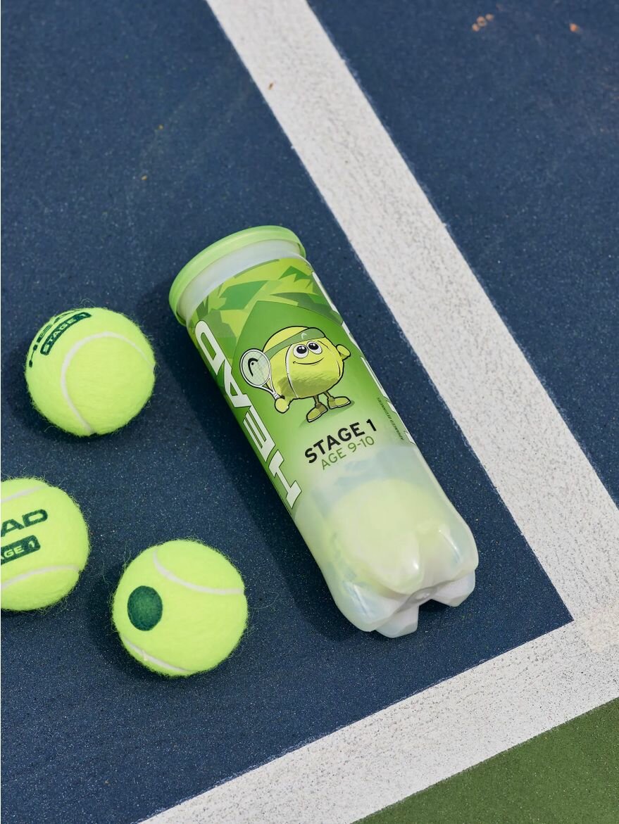 Мяч Head 3B HEAD STAGE 1 578413 Полиэстер салатовый — фото 1