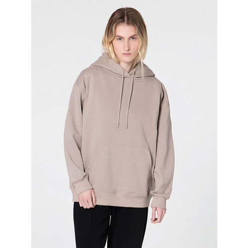 фото Худи streetbeat hoodie oversize fleece, 1 шт., размер m, , бежевый
