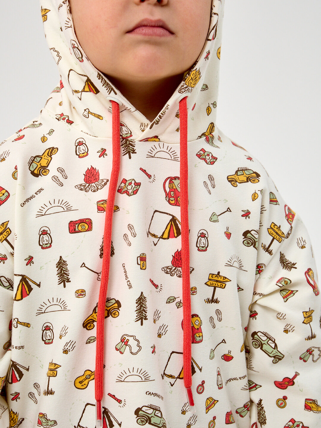 Толстовка neo, размер 116, коралловый — фото 1