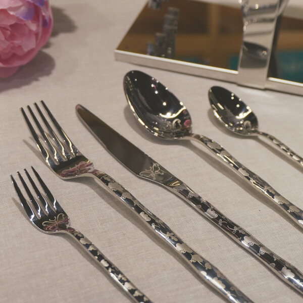 Набор столовых приборов на 6 персон PEARL MIRROR POLISHING LASER 30PCS DA291LE013-30