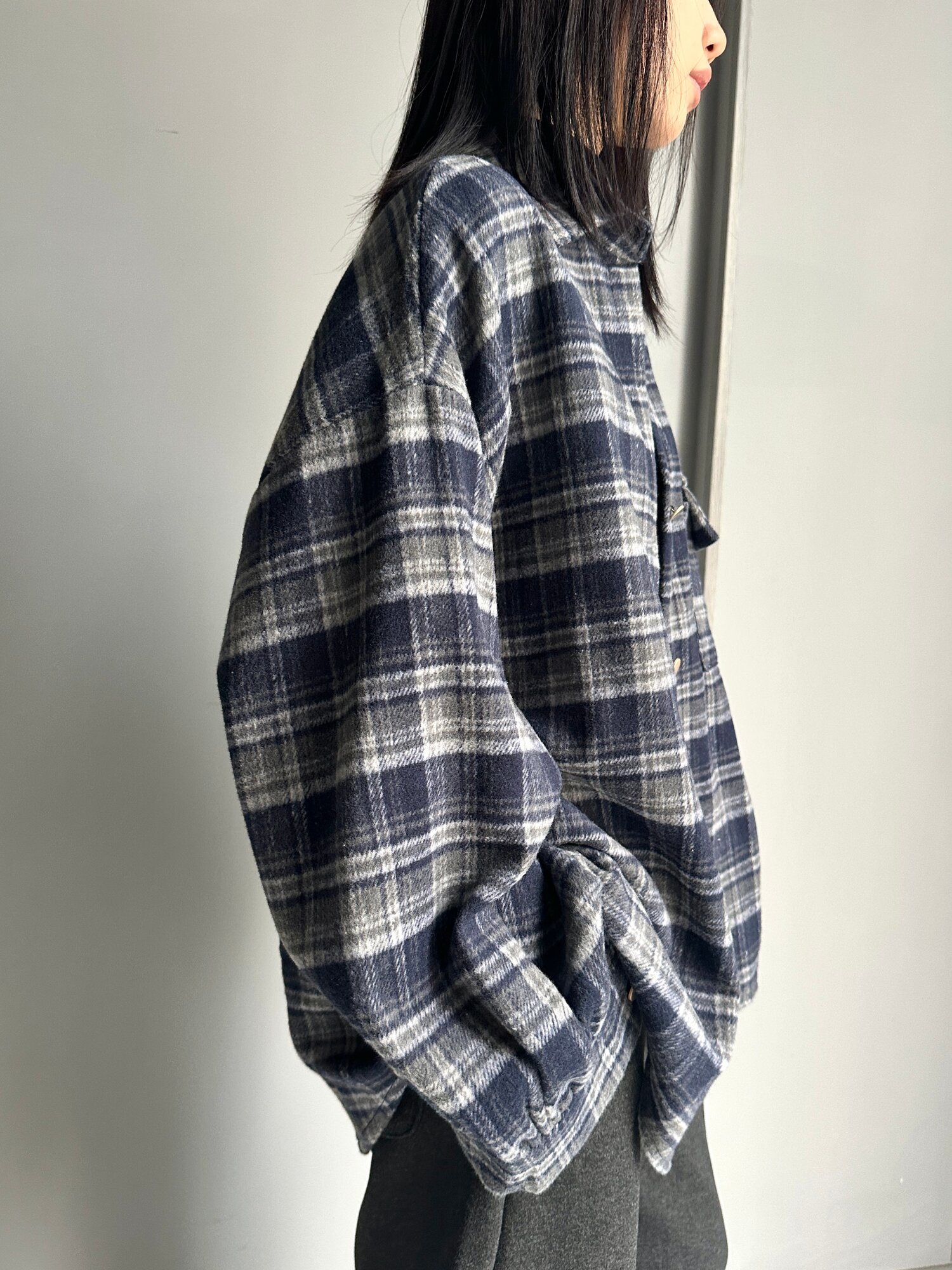 Рубашка INK Вишневый, серый, размер Std, серый — фото 1