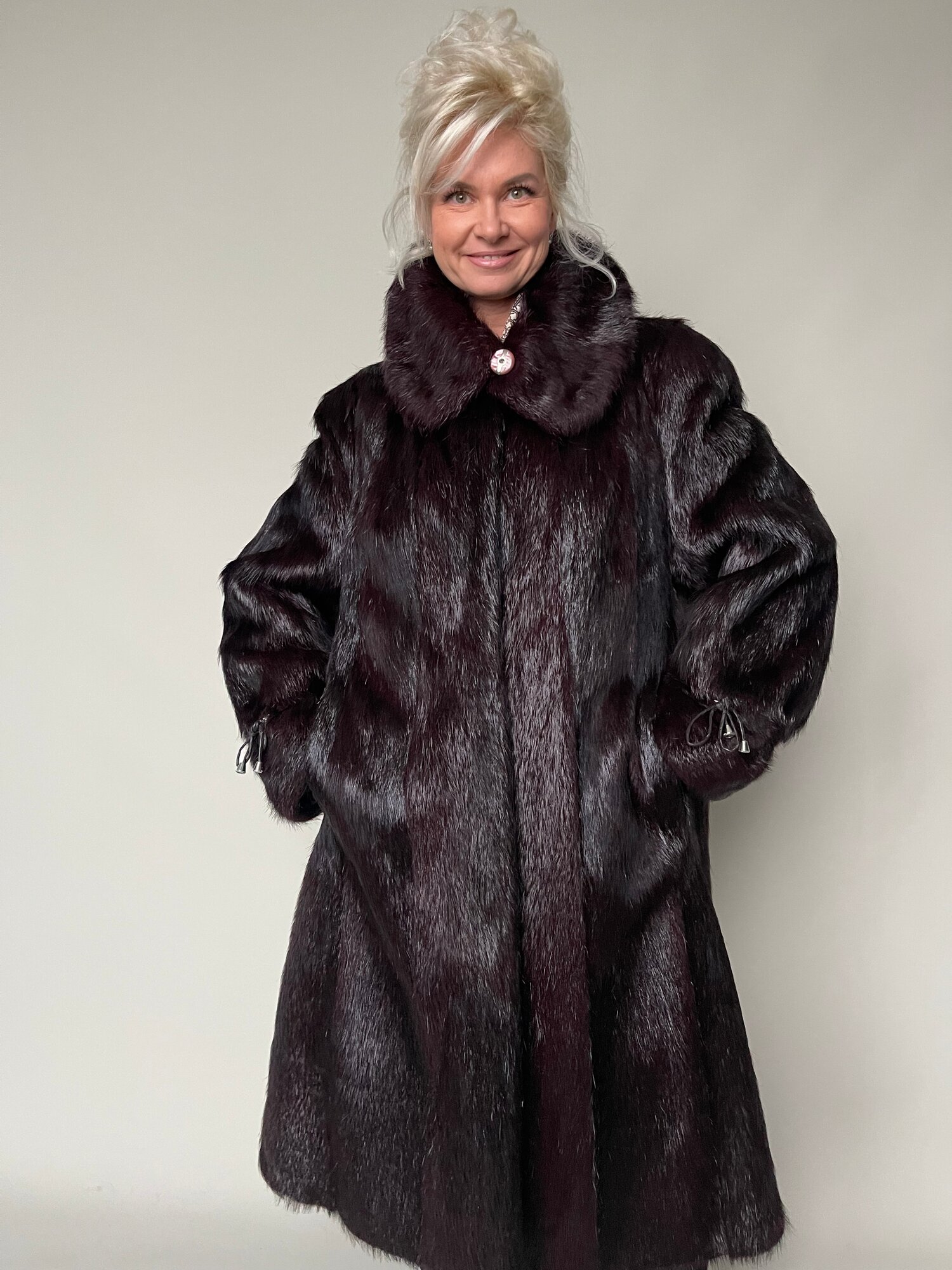 Шуба нутрия