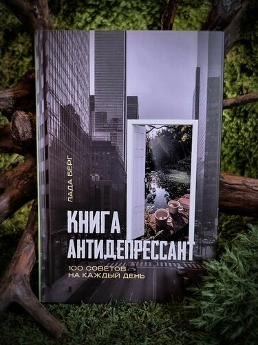 Изображение товара Книга-антидепрессант. 100 советов на каждый день - Лада Берг