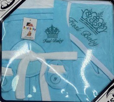 Махровый банный детский набор в подарочной упаковке — фото 1