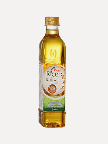 Изображение товара Масло King Rice Bran Oil Group, рисовых отрубей, рафинированное, без ГМО и сахара, 500мл