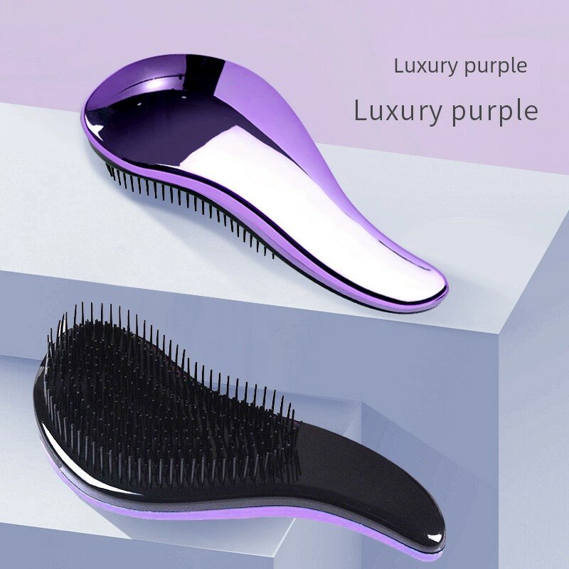 MamyPets Luxury Purple Собачья Расческа с Удобным Массажем и SPA-Уходом за Шерстью для Пуделей
