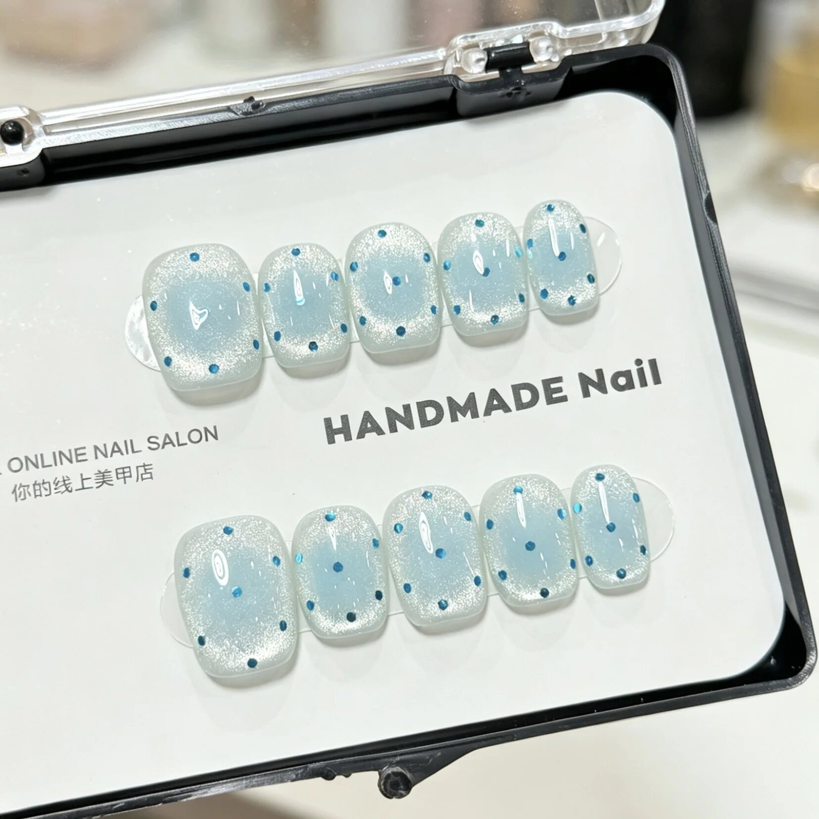 10 шт. акриловые балетные накладные ногти Hansöl 1177XS