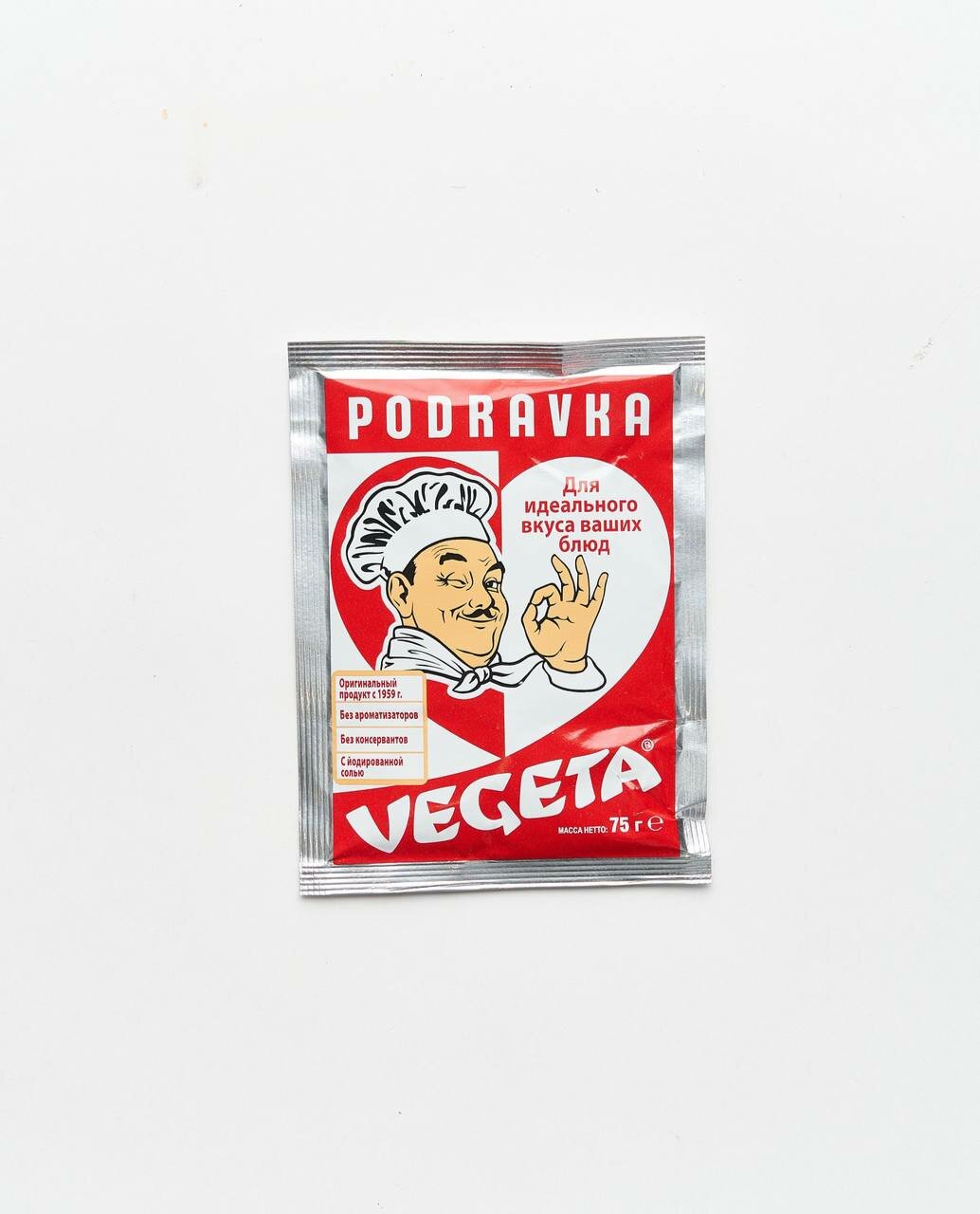 Приправа универсальная с овощами Podravka Vegeta, 75г