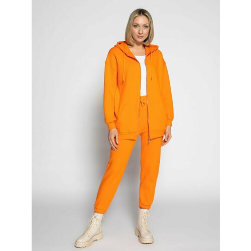 Костюм Prima Woman, размер L, оранжевый костюм спортивный женский xuanshow укороченный худи и длинные штаны модный спортивный костюм комплект из двух предметов весна осень 2021