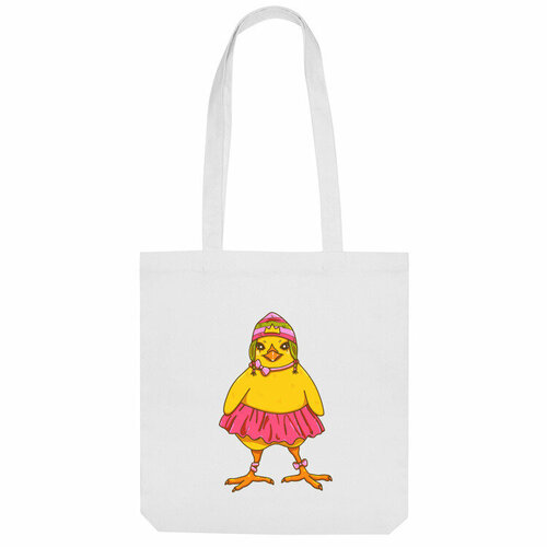 фото Сумка шоппер us basic, белый