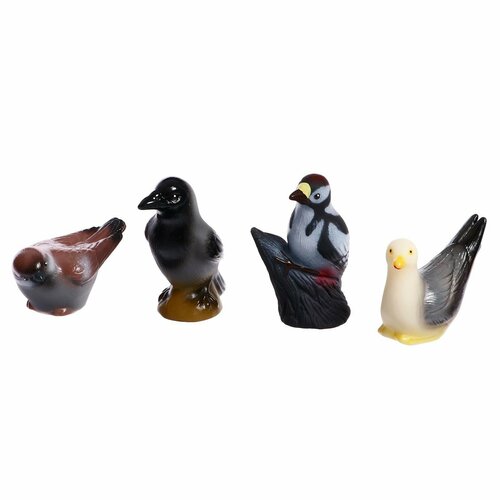 Набор фигурок «Изучаем птиц» игрушки для ванны весна набор фигурок изучаем птиц 2