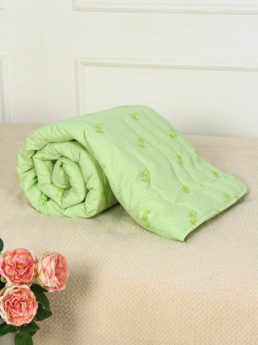 Одеяло бамбуковое волокно 1,5 спальное