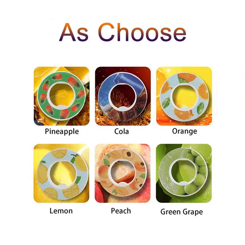 Бутылка для воды Air Up, Only Pods, Peach x 3