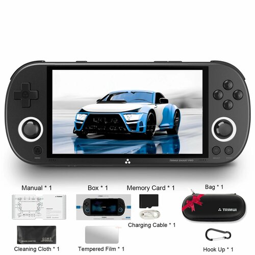 TRIMUI Smart Pro Ретро портативная игровая консоль 30000 игр Black With 128G 8262₽