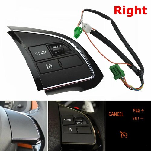 Многофункциональная кнопка переключения круиз-контроля для Mitsubishi Outlander ASX 2007-2012, кнопочный переключатель на руле, Right and Wire