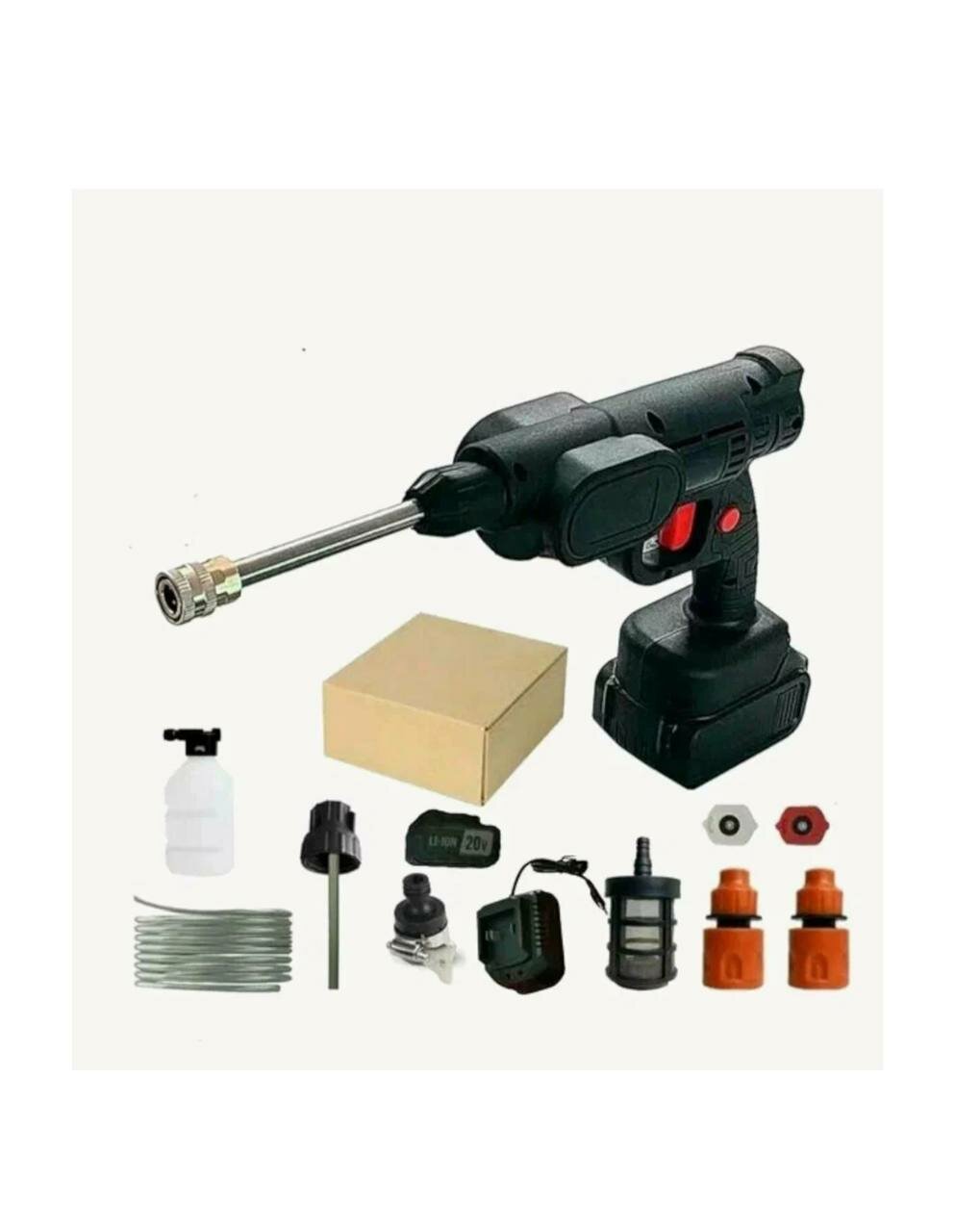 Мойка высокого давления аккумуляторная ZITREK ZKCW20V, 30 бар, 2x4.0Ач