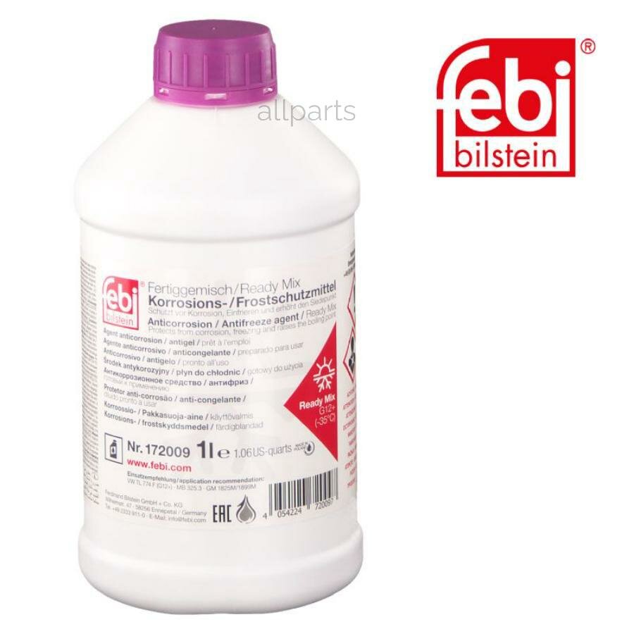 фото FEBI 172009 Антифриз Febi фиолетовый -35c G12+ 1л.