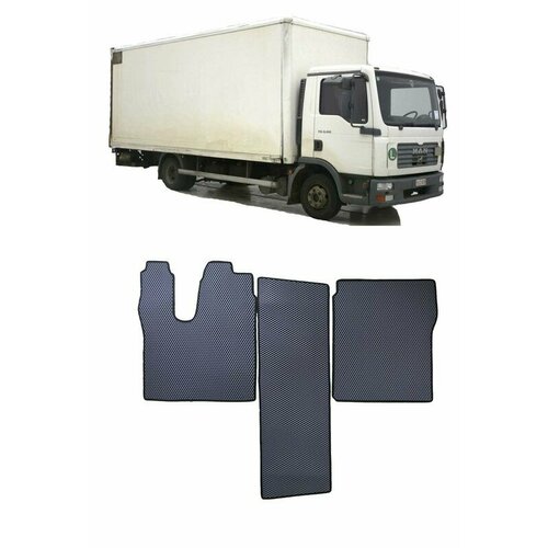 MAN TGL 8180 коврики EVA Smart Только два передних с перемычкой 3060₽