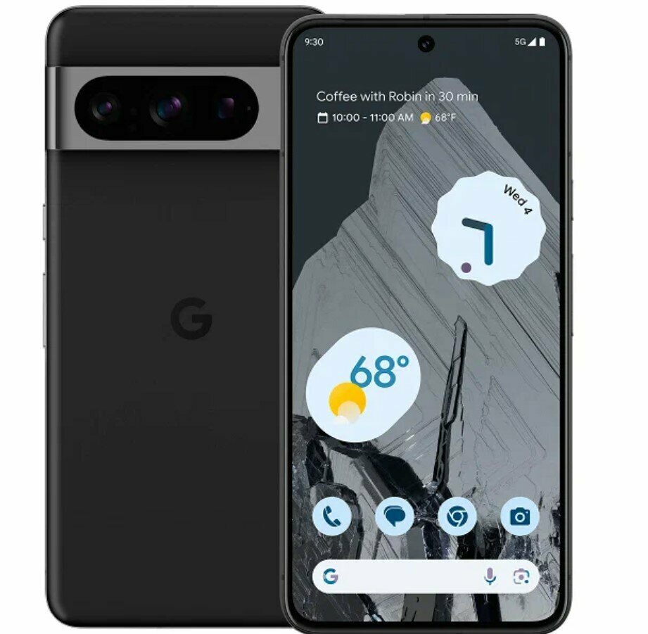 Смартфон Google Pixel 8 8/128ГБ , Dual: nano SIM + eSIM, Глобальная версия, русский, google play серый — фото 1