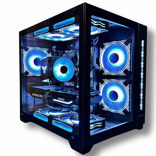 Игровой компьютер Системный блок Rocket Intel i5-12400, Nvidia RTX 4060, SSD 1024gb, DDR4-32gb, Windows 10