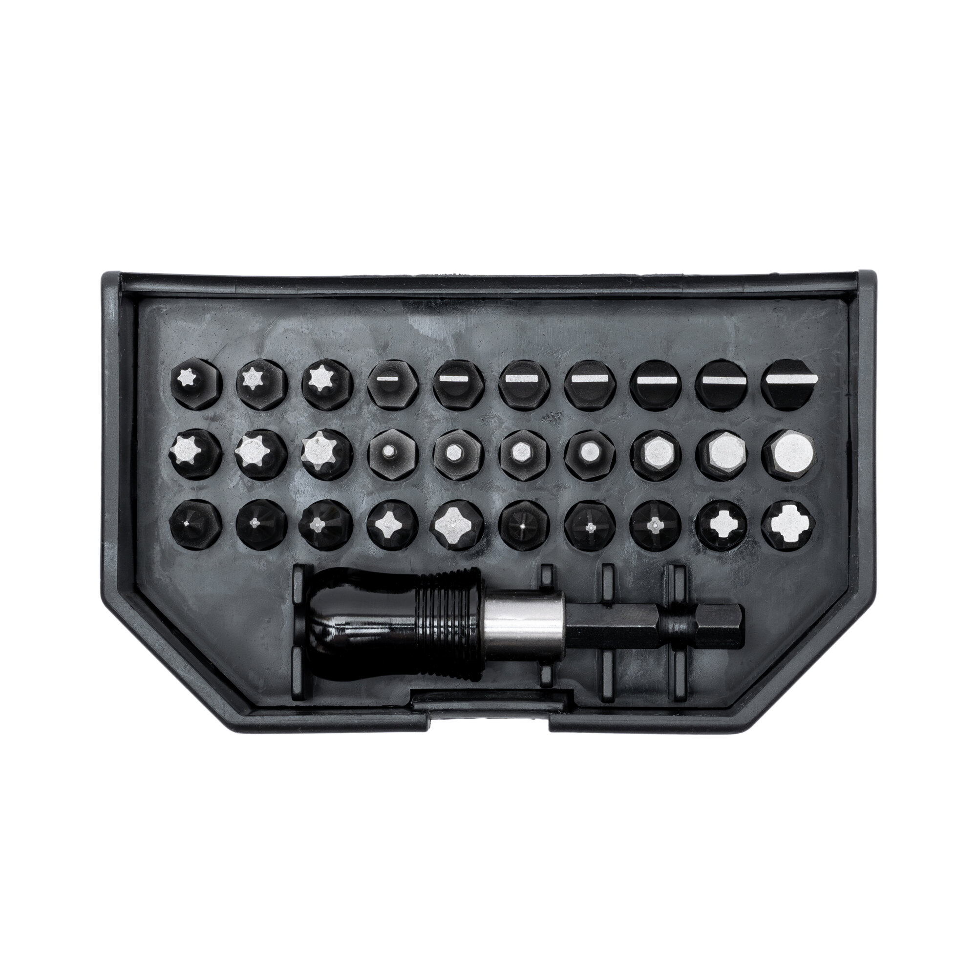 Набор бит НБ-31 Арсенал в ложементе и пластиковом кейсе с магнитным держателем — фото 1