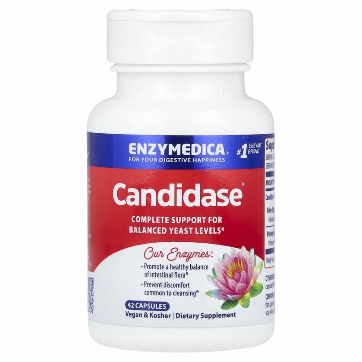 Кандидаза Enzymedica Candidase 42 капсулы