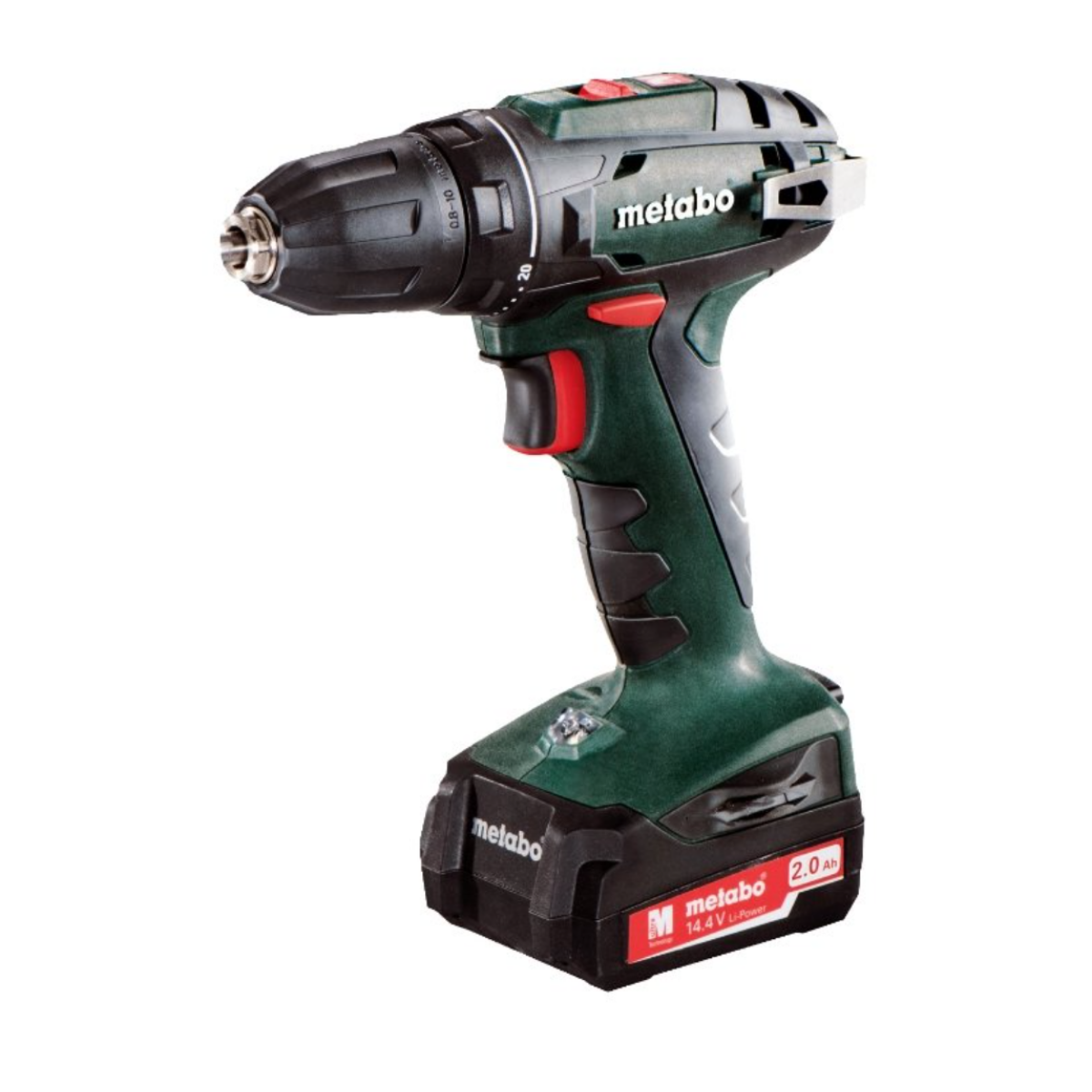 Дрель-шуруповерт Metabo BS 14.4 Li 2.0Ah x2 Case (602206540)