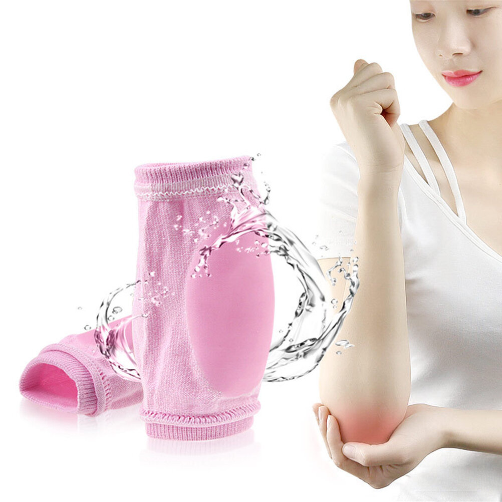 1 Pair Gel Elbow Pads Nursing Cover Skin Care Breathable Protective Sleeves