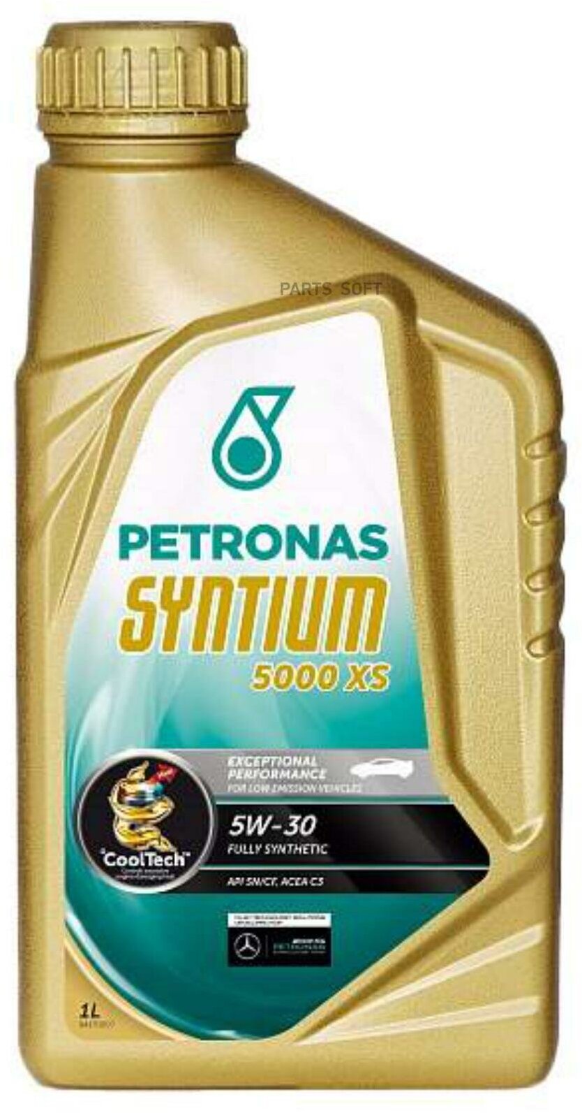 Моторное масло PETRONAS SYNTIUM 5000 XS 5W30 1L PETRONAS / арт. 18141619 - (1 шт)