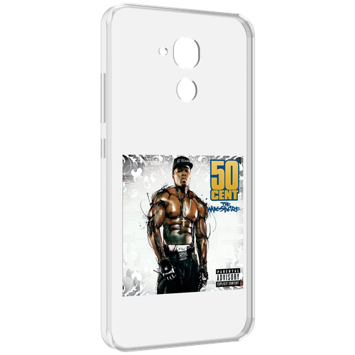 Чехол MyPads 50 Cent - The Massacre для Huawei Honor 5C/7 Lite/GT3 5.2 задняя-панель-накладка-бампер чехол mypads the last of us для huawei honor 5c 7 lite gt3 5 2 задняя панель накладка бампер