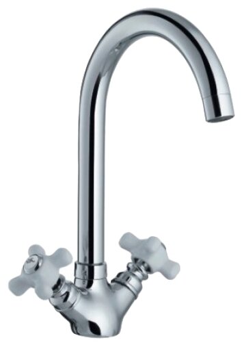 Смеситель для кухни Haiba HB4118, хром