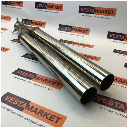 Насадка на глушитель ВАЗ Шотган DK Pro универсальная 51мм Хром