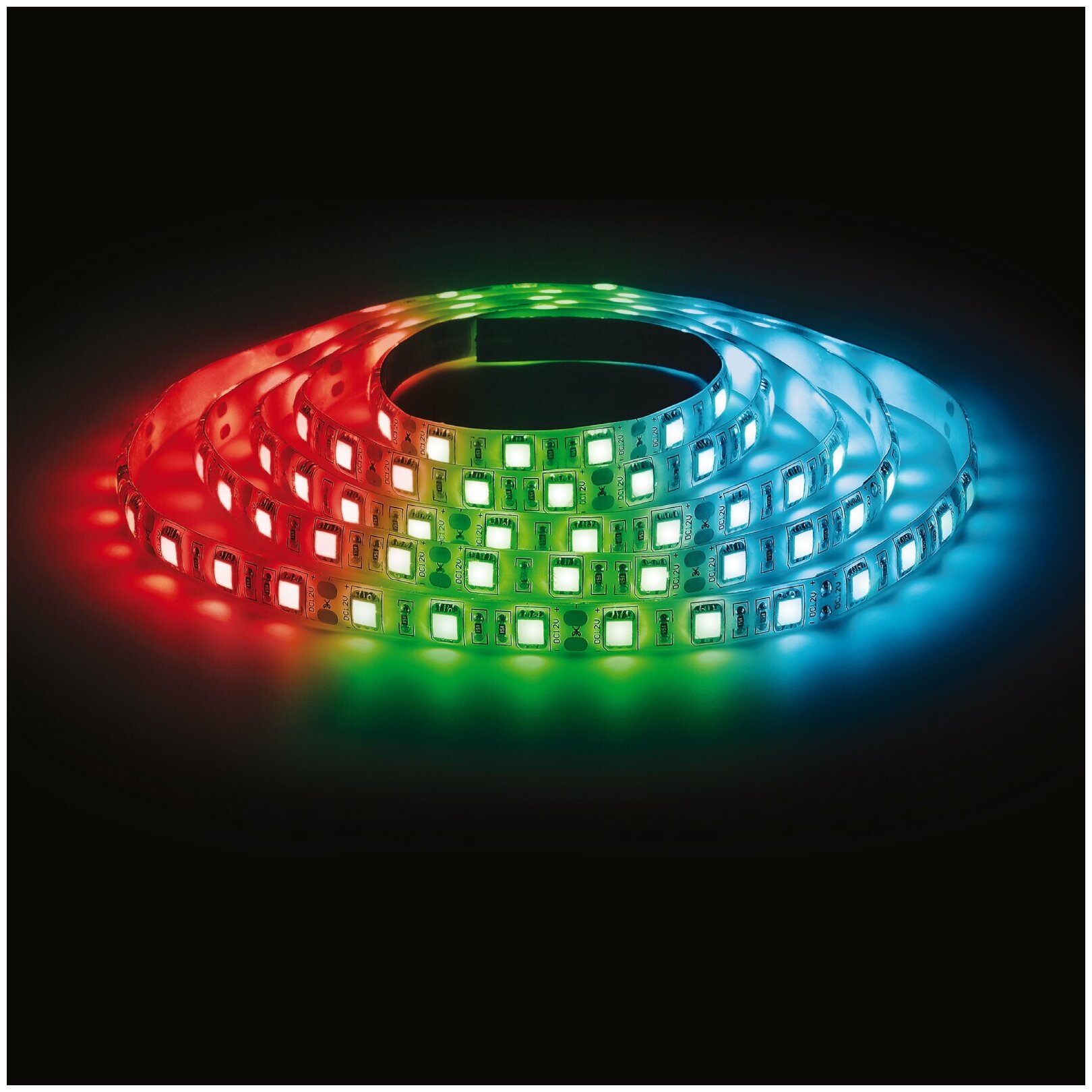 ЭРА Комплект светодиодной ленты 5050kit-14,4-60-12-IP20-RGB-5m (50/300) - фотография № 5