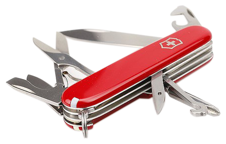 Нож перочинный Victorinox Super Tinker (1.4703) 91мм 14функций красный карт.коробка - фото №2