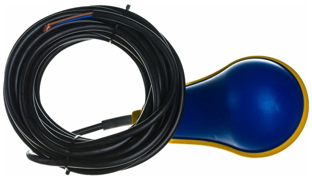 Поплавковый выключатель фирмы MAC3 серии MAC5 с кабелем PVC 3x1 (10 метров). Сделано В италии. - фотография № 1