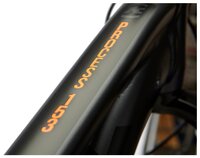 Горный (MTB) велосипед KONA Process 153 SE (2018) matt charcoal w/black/orange decals L (178-190) (т