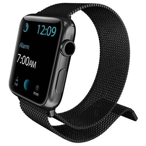 X-Doria Ремешок Mesh Band для Apple Watch 38/40mm, черный