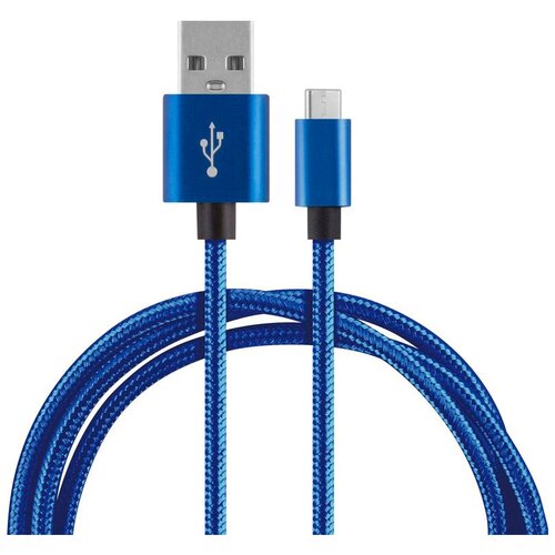 Кабель Energy ET-26, USB - Type-C, 1 м, красный