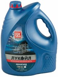 Минеральное моторное масло ЛУКОЙЛ Авангард CF-4/SG 15W-40, 5 л