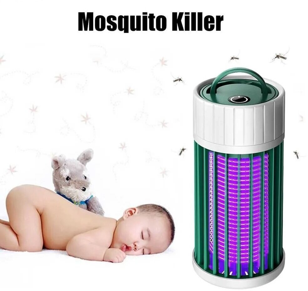 Светодиодный ночной светильник Linnhill для защиты от комаров/репеллентная лампа-ловушка для насекомых/ антимоскит - фотография № 4