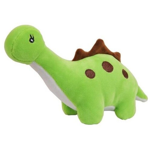 Мягкая игрушка ABtoys Dino Baby Динозаврик зеленый, 20см мягкая игрушка abtoys dino baby динозаврик коричневый 7см