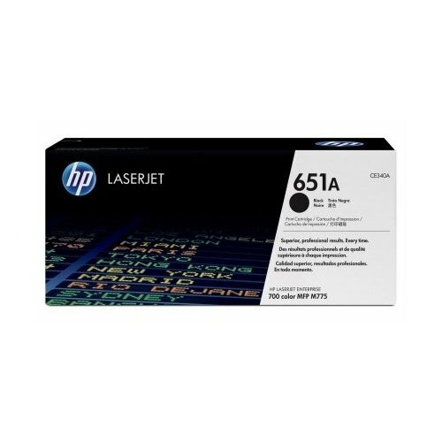 Картридж HP CE340A, 13500 стр, черный