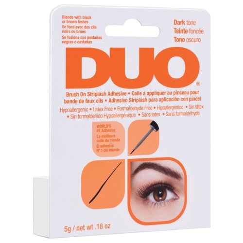 фото Duo Клей для накладных ресниц Brush On Dark Adhesive 5 г dark