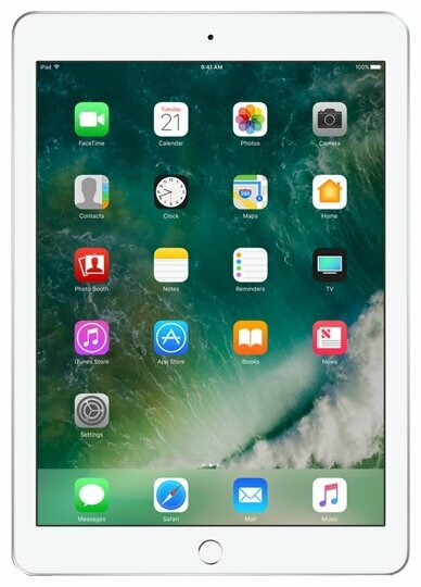 9.7" Планшет Apple iPad (2017) Wi-Fi + Cellular, 32 ГБ, iOS, silver