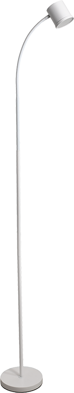 Напольный светодиодный светильник. Торшер. 10 Вт. 10 уровней яркости. Белый